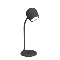 LED-lampa/Högtalare/Qi Ellie Svart - KREAFUNK